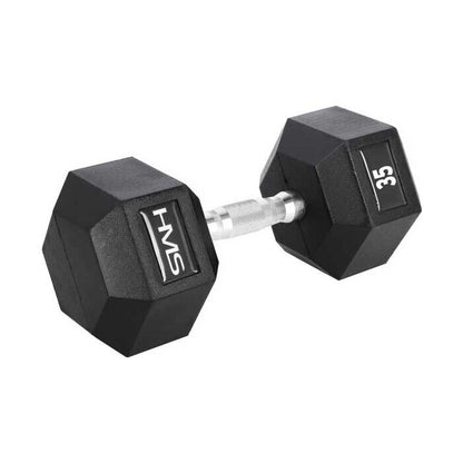 HMS PREMIUM 35 KG HEXAGONÁLNÍ JEDNORUČKA – hexagonální jednoruční činka