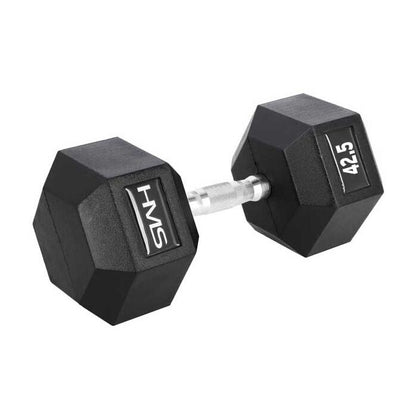 HMS PREMIUM 42,5 KG HEXAGONÁLNÍ JEDNORUČKA – hexagonální jednoruční činka